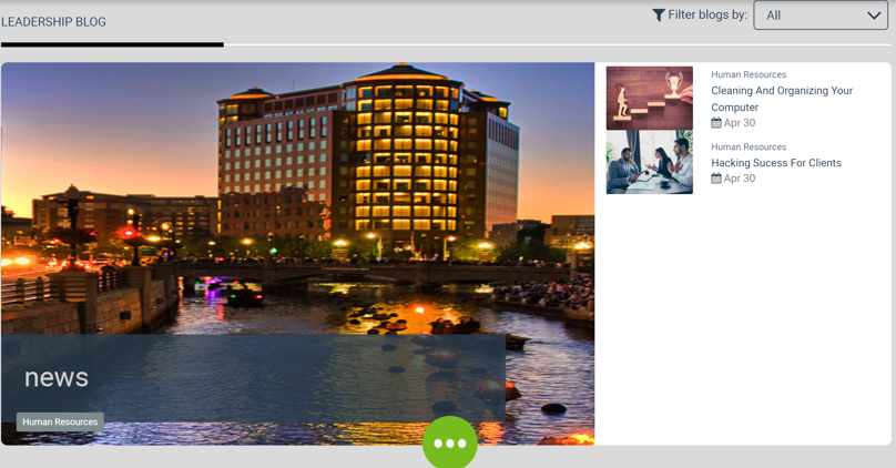Blogs Widget